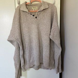 Eddie Bauer Men's Knitted Sweater, Size L